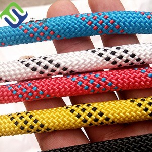 Safety Nylon Braided Climbing Mountaineering Rope for Outdoor Use
