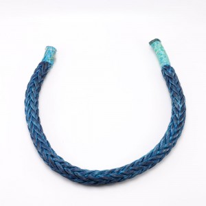 24mm 12 Strand UHMWPE Braided Rope For Pulling
