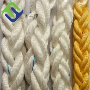 120mm 8-strand PP braided monofilament rope for marine