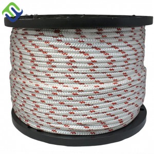 Měkké dvojité pletené polyesterové kotevní lano