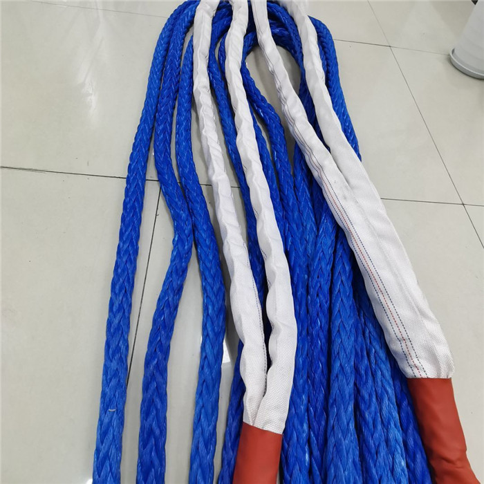 Cheap price Rope Net Playground - 12 Strand UHMWPE Synthetic Rope UHMWPE Ship Rope For Sale – Florescence