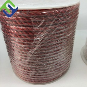 High Quality PP Floating Rope 3 Strand Twisted Fishing Net Rope