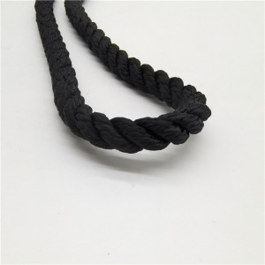20mm 3 strand twist Polyester rope for yacht use