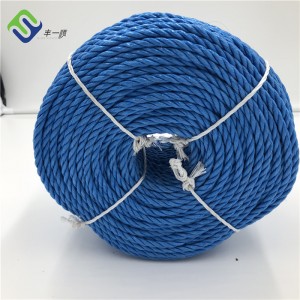 Wholesale 3 Strand Twisted Polypropylene Plastic Packaging Rope
