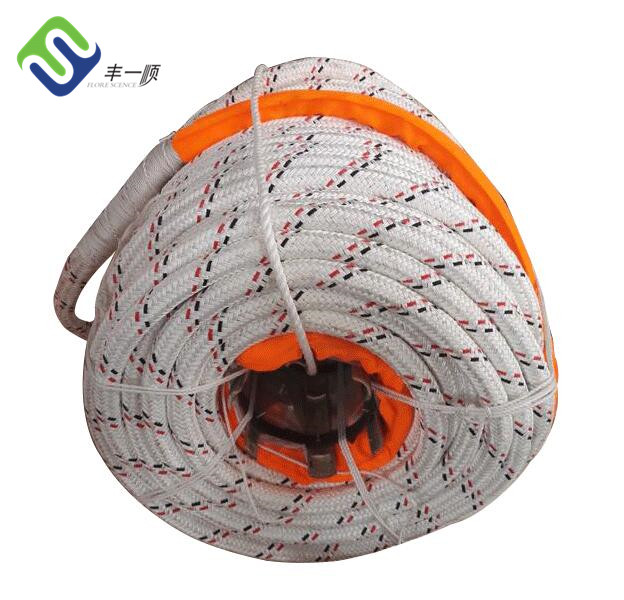 OEM/ODM Factory Promotional Combined Indoor Rope - Double Braided UHMWPE Towing Rope With Polyester Jacket – Florescence
