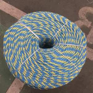 6mm 3 strand PP split film rope for Australia market