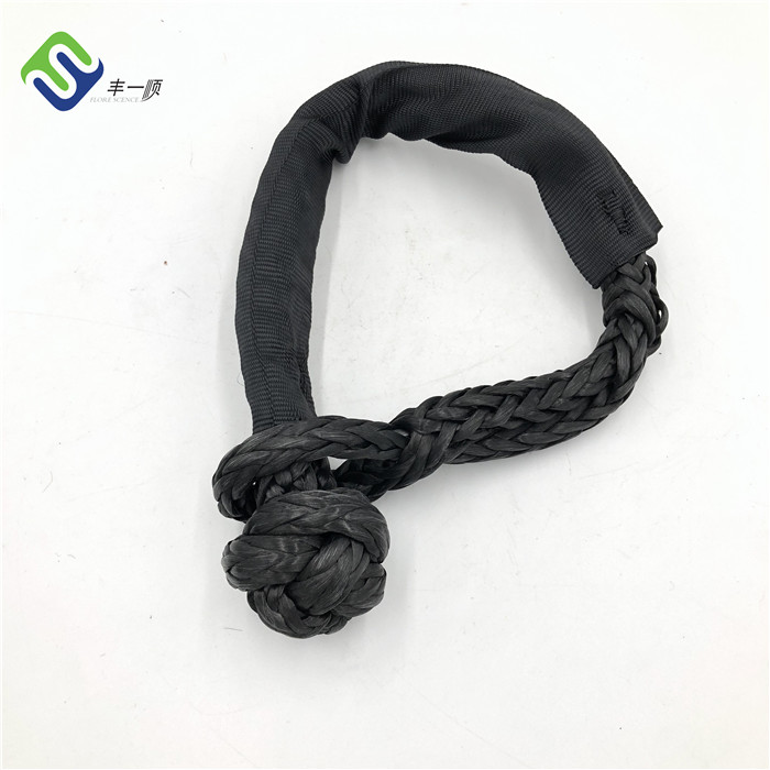Wholesale Price Sisal Rope Prices - Yellow Color Offroad ATV Recovery Towing Soft Shackle 11mm – Florescence
