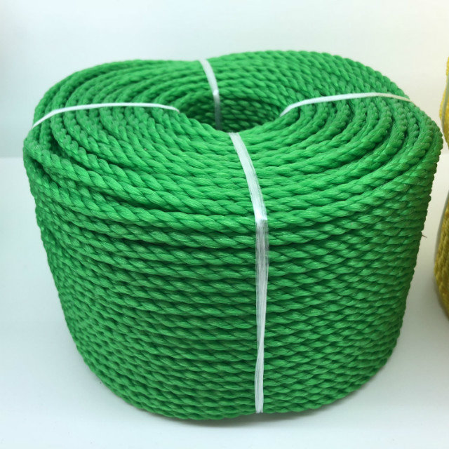 Professional Design Polypropylene Rope 16mm - 26mm 3 strand PP multifilament twist rope  – Florescence