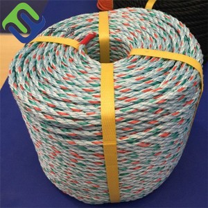 High Quality PP Floating Rope 3 Strand Twisted Fishing Net Rope