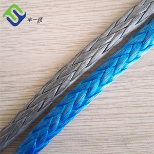 12 Strand Uhmwpe Fiber Braided Yacht Yacht Rope For Boat