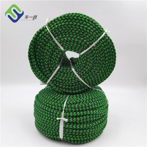 10mm Hollow Braided Polyethylene Rope 3/8 Inch Hollow Braided PE Water Ski Rope With High UV Resistance