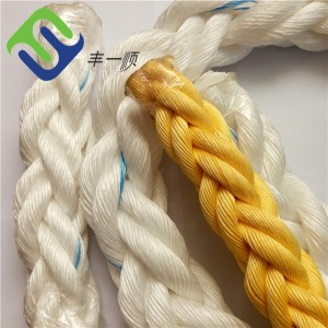 8 Strand Braided Mixed PP and Polyester Mooring Rope for Towing Rope
