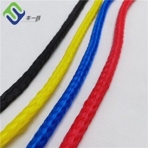 High Quality 16 Strands 10mmx200m Polyethylene Hollow Braided Rope