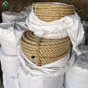 100% přírodní sisalové lano 6mm~50mm Recyklovatelné sisalové balicí lano