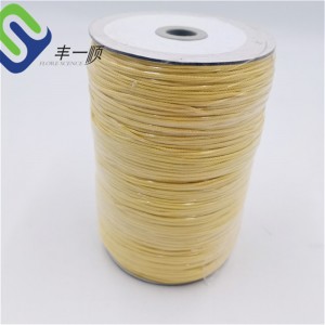 High temperature resistance aramid braided rope special rope