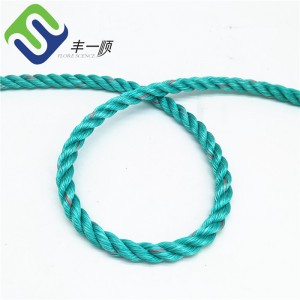 4 Strand With Inner Core 18mmx220m Polysteel Twisted Rope For Mooring/Towing With High Strength