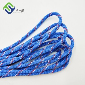 Outdoor Sports Polyester Rock Climbing Safety Rope