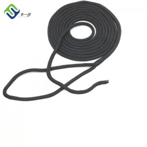 customized nylon double braided rope for dock line