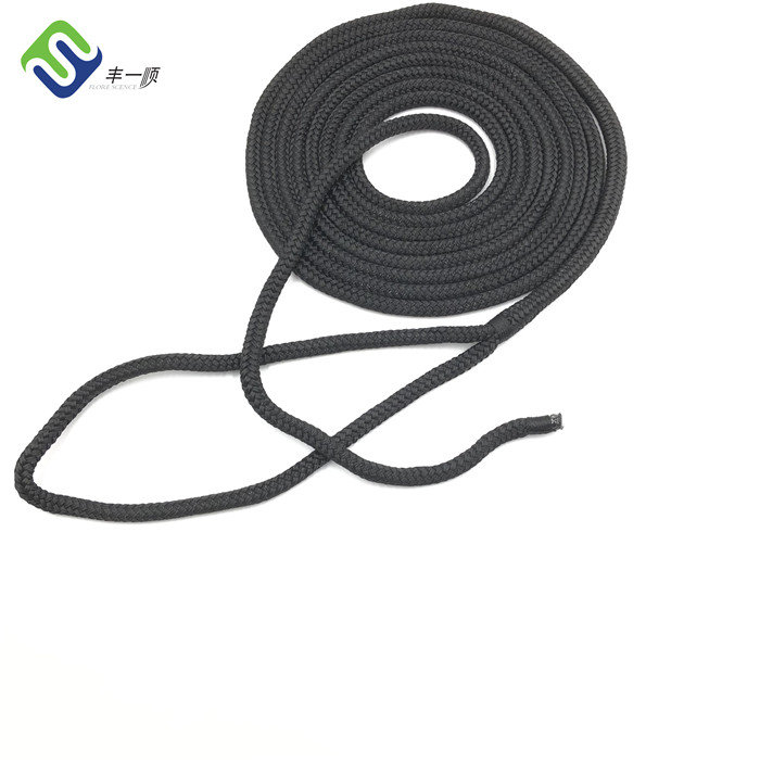 New Fashion Design for Anchor Wire Rope - customized nylon double braided rope for dock line  – Florescence