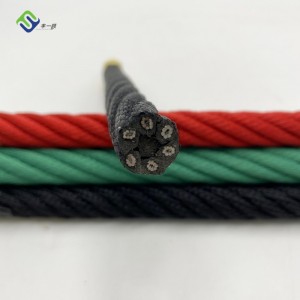 Vonkajšie 16 mm vystužené kombinované drôtené lano pre ihrisko odolné voči UV žiareniu