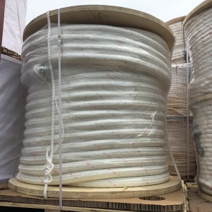 50mm Double Braided Marine Polyester Rope with High Strength