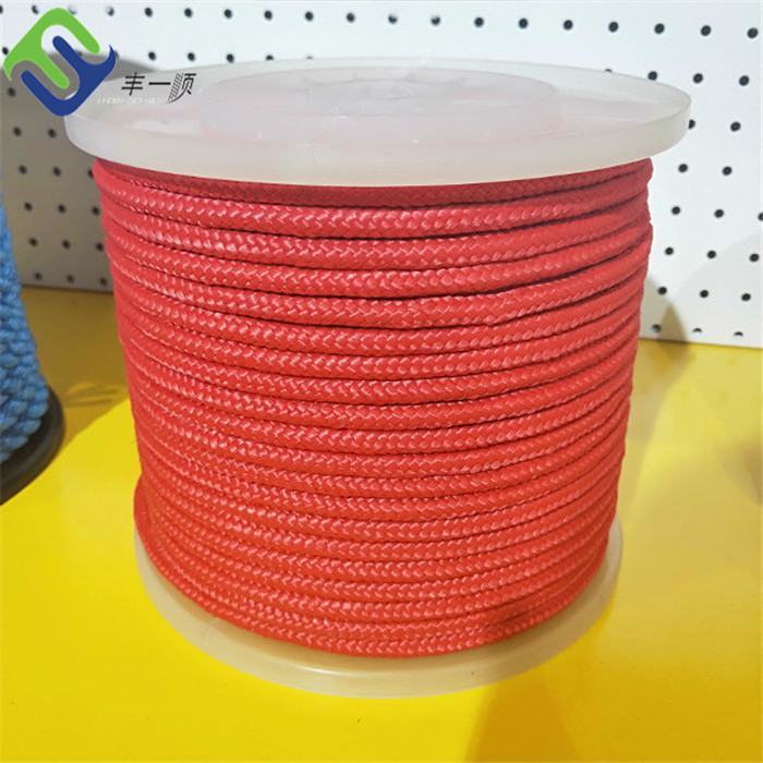 Factory For High Quality Double Braided Polyamide Rope - Double Braided 10mmx200m Polyester Anchor Line Made in China  – Florescence