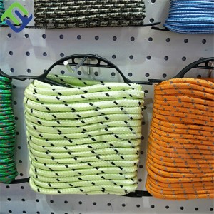 5mmx30m 16 drade PP gevlegte tou met swart kleur