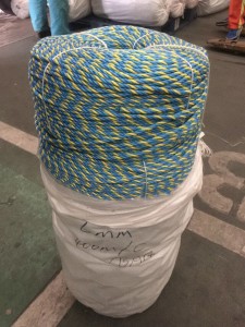 3 Strand Telstra Approved Polypropylene Split Film Telstra Rope for cable hauling