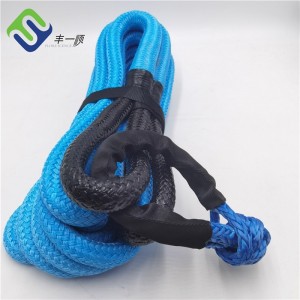 Synthetic Soft Shackle 1/2 Inch Recovery rope with Protective Sleeve