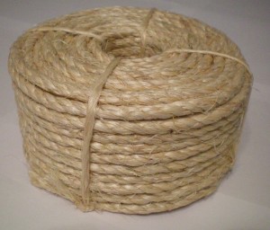 100% Natural Jute Rope 12mm Jute Twine for DIY Crafts Cat Scratch Post and Decorating