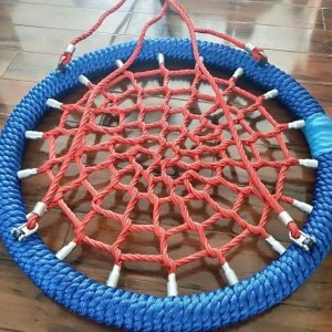 100cm Kids Outdoor Kids Round Net Swings Made in China