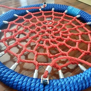 100cm diameter colorful children swing net for garden equipment