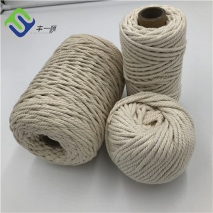 3mmx220m Pure Cotton Macrame Cord / Seel Fir Geschäfter