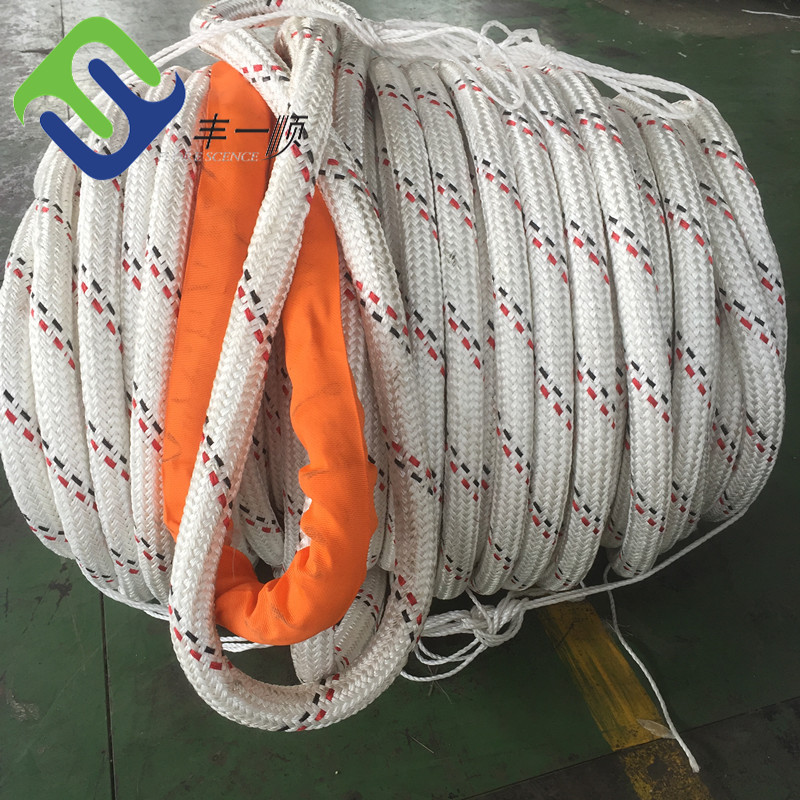 Factory made hot-sale Mountain Climbing Rope - UV Protected 29mmx220m UHMWPE Braided 12 Strands Rope – Florescence