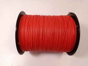 20mm*220m Black Color UHMWPE Fiber UV Resistance Marine Rope