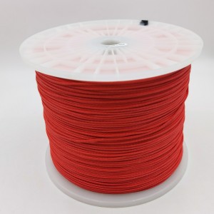 Czerwony kolor 4mmx1000m UHMWPE pleciona lina wędkarska / lina paralotniowa