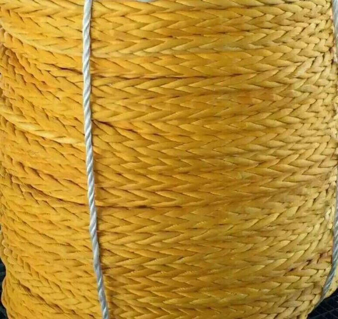 Factory wholesale Rope Climb Rope - 50mm 12 Strands Braided UHMWPE Spectra Rope Sk78/75 with high strength – Florescence