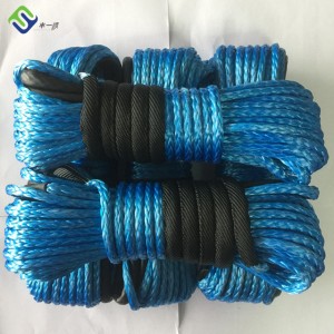 High Quality 6mm Synthetic 15m UHMWPE Winch Towing Rope