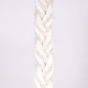 High strength 60mm 8 strand braided Polypropylene mooring rope