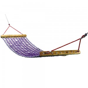Tali kombinasi poliester 16mm 4 untai untuk membuat ayunan hammock taman bermain