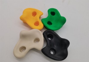 Multicolor Plastic Climbing Grips for Children Playground Climbing Wall